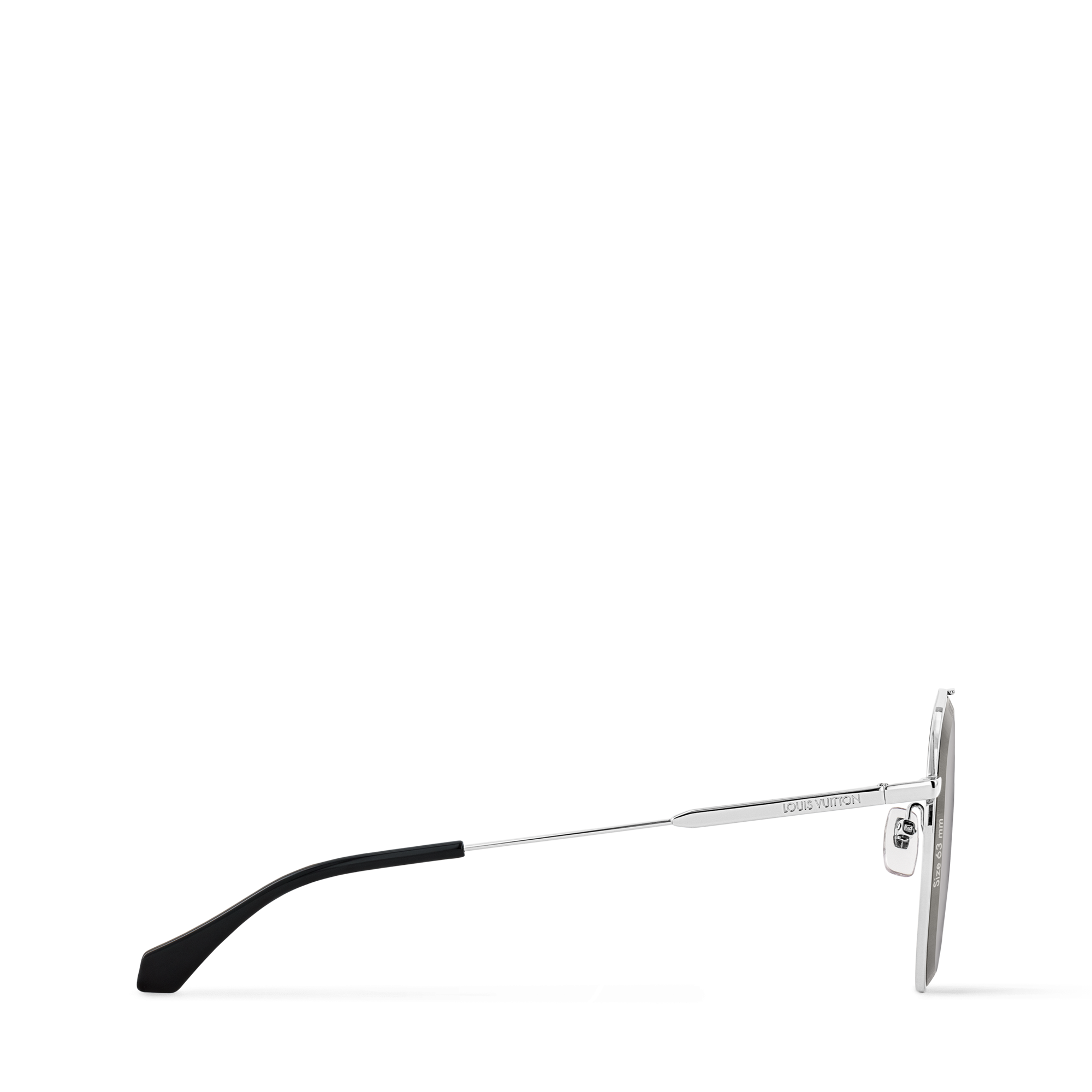 แว่นตากันแดดกรอบโลหะทรงนักบินรุ่น LV Super Vision . in ผู้ชาย