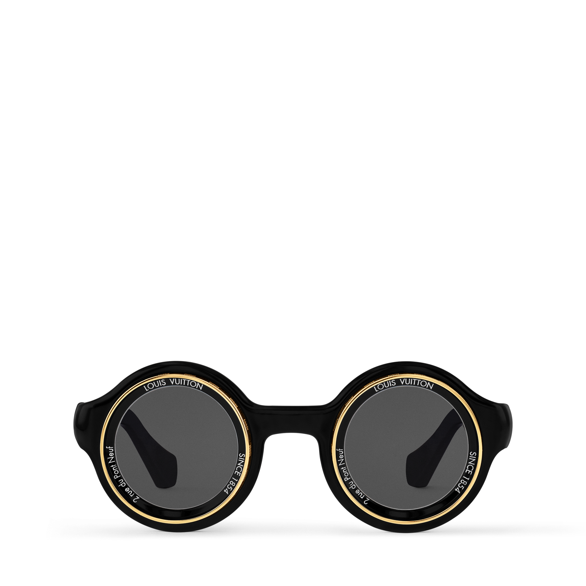 แว่นตากันแดดทรงกลมรุ่น LV Super Vision . in ผู้ชาย