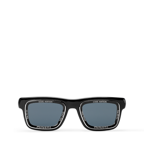 แว่นตากันแดดทรงสี่เหลี่ยมรุ่น LV Super Vision . in ผู้ชาย's แอคเซสเซอรี่ แว่นตากันแดดสำหรับผู้ชาย collections by Louis Vuitton (การย่อ/ขยายผลิตภัณฑ์)