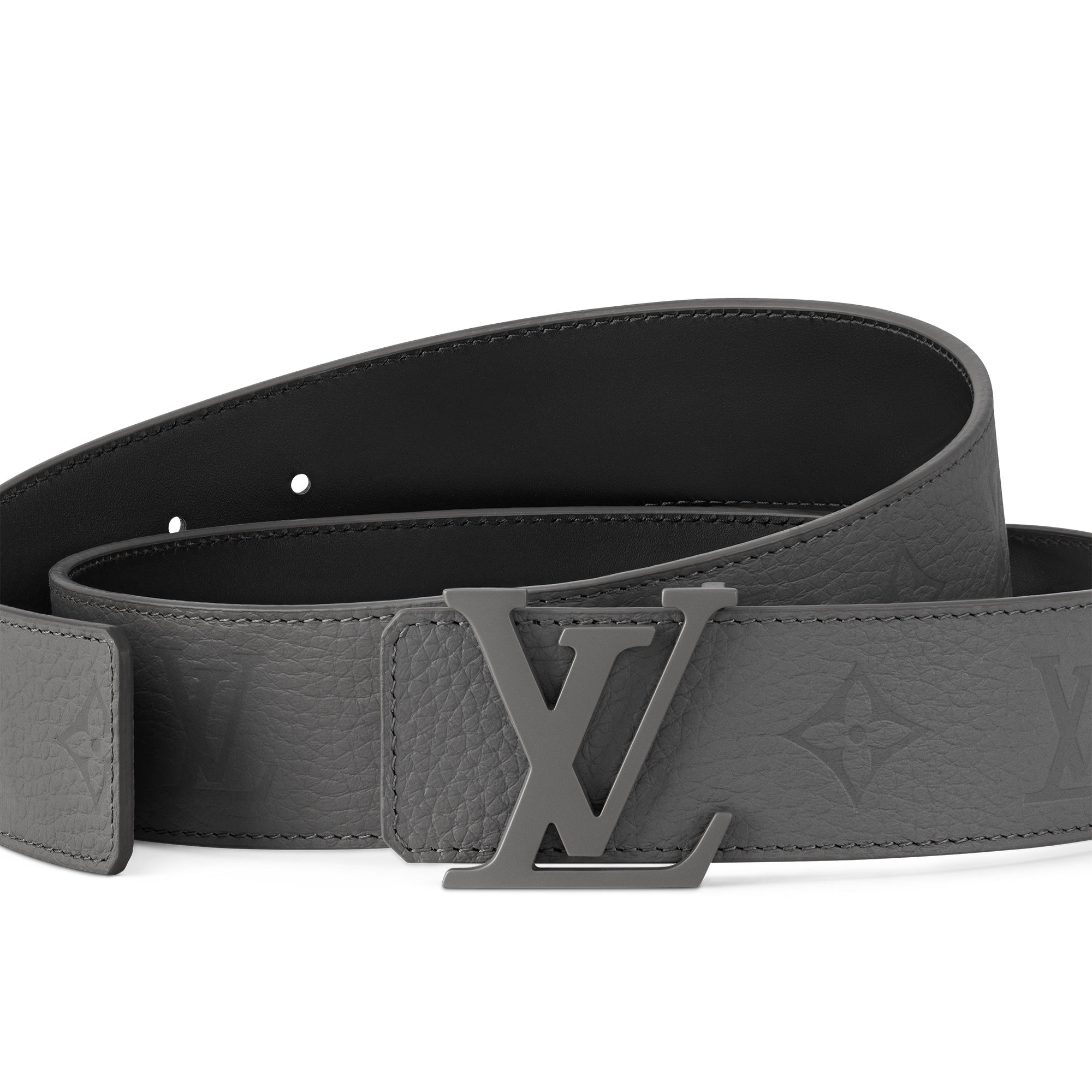 เข็มขัดรุ่น LV Taurillon ขนาด 40 มม. ใส่ได้ทั้งสองด้าน หนัง Taurillon in ผู้ชาย