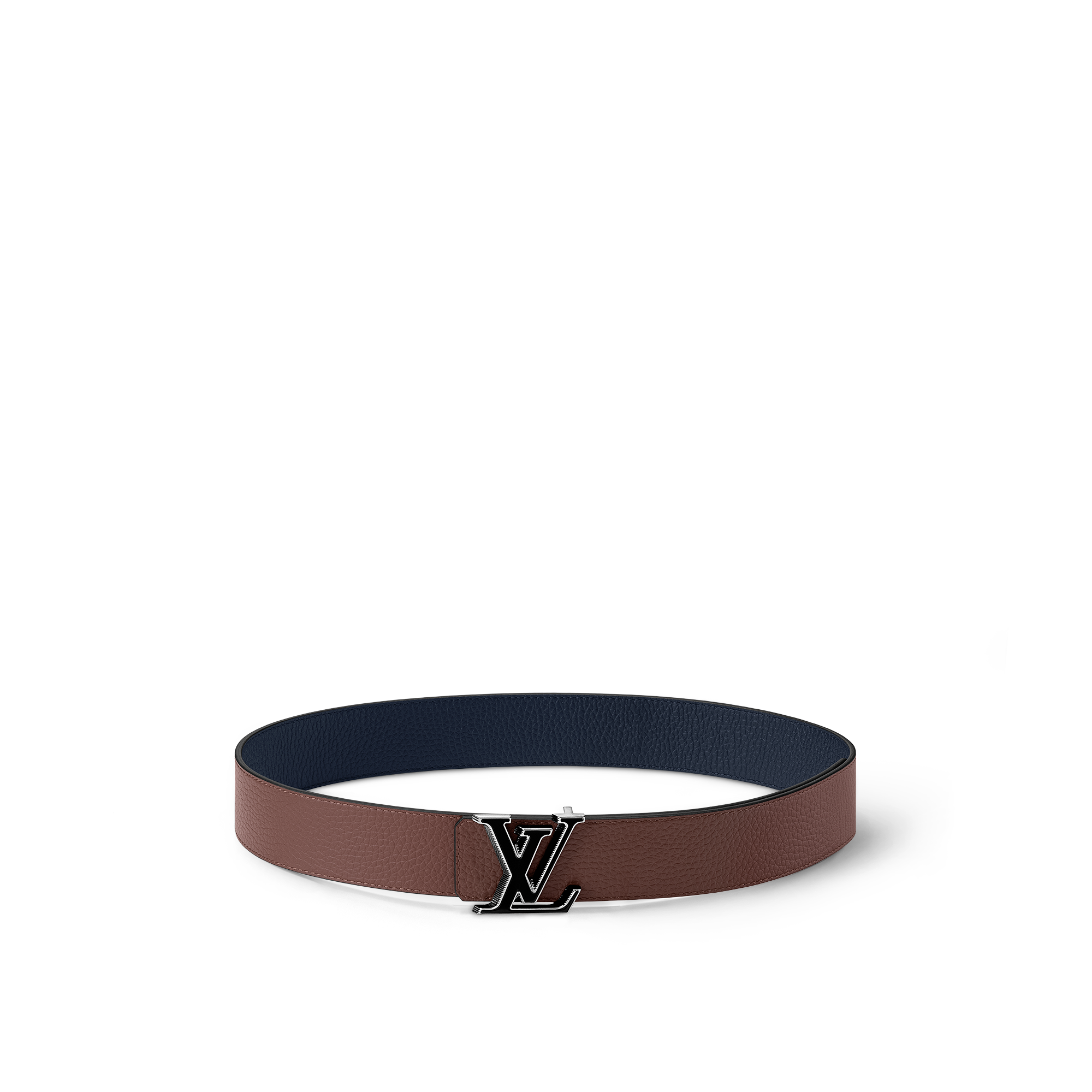 เข็มขัดรุ่น LV Tilt ขนาด 40 มม. ใส่ได้ทั้งสองด้าน หนัง Taurillon in ผู้ชาย