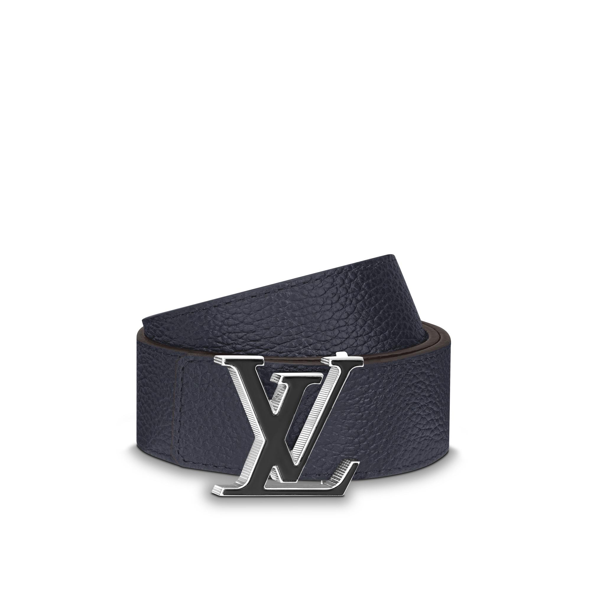 เข็มขัดรุ่น LV Tilt ขนาด 40 มม. ใส่ได้ทั้งสองด้าน หนัง Taurillon in ผู้ชาย