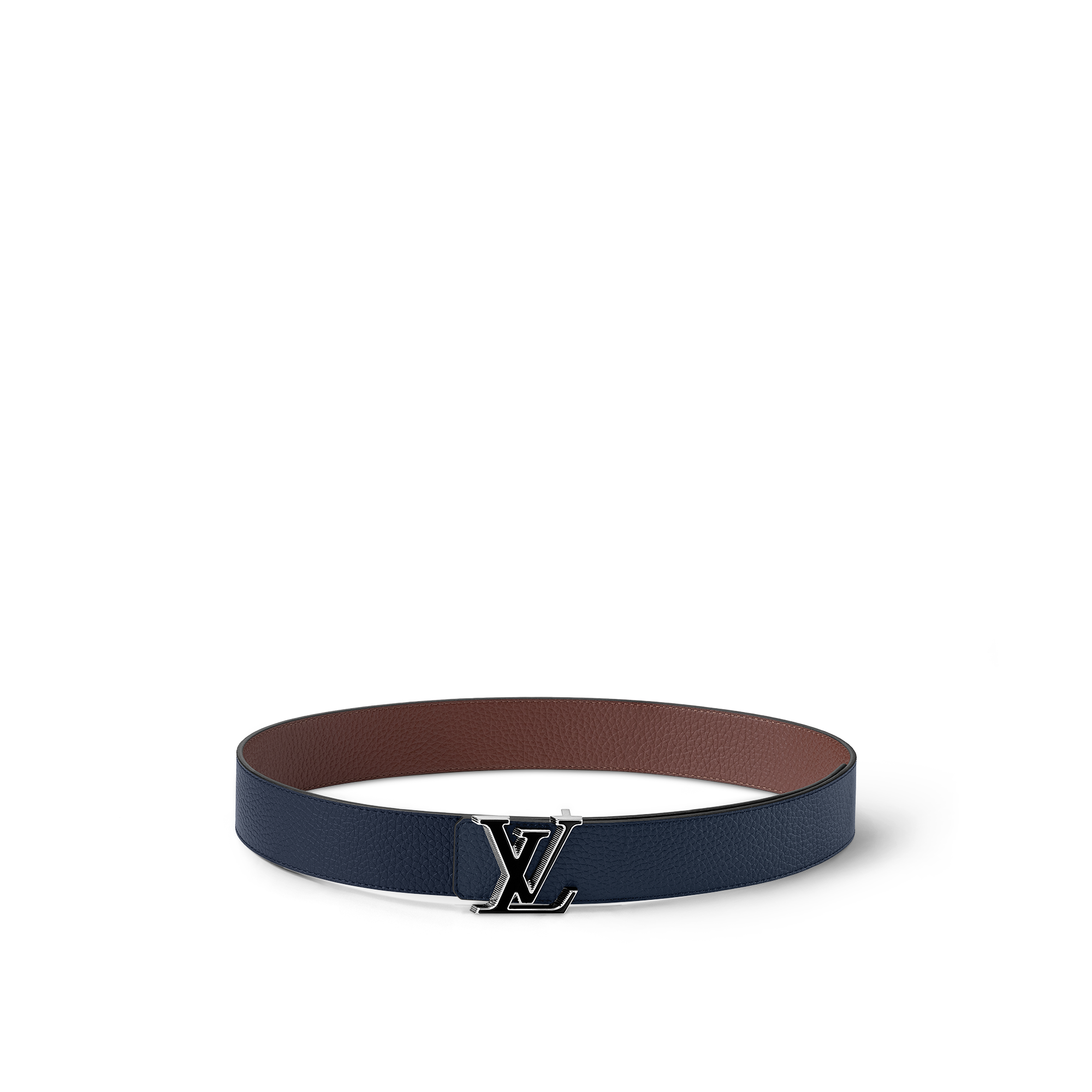 เข็มขัดรุ่น LV Tilt ขนาด 40 มม. ใส่ได้ทั้งสองด้าน หนัง Taurillon in ผู้ชาย
