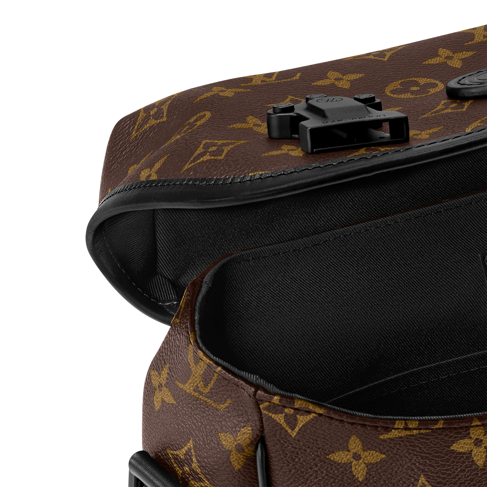 กระเป๋าแมสเซนเจอร์รุ่น LV Trail Monogram Macassar แคนวาส in ผู้ชาย