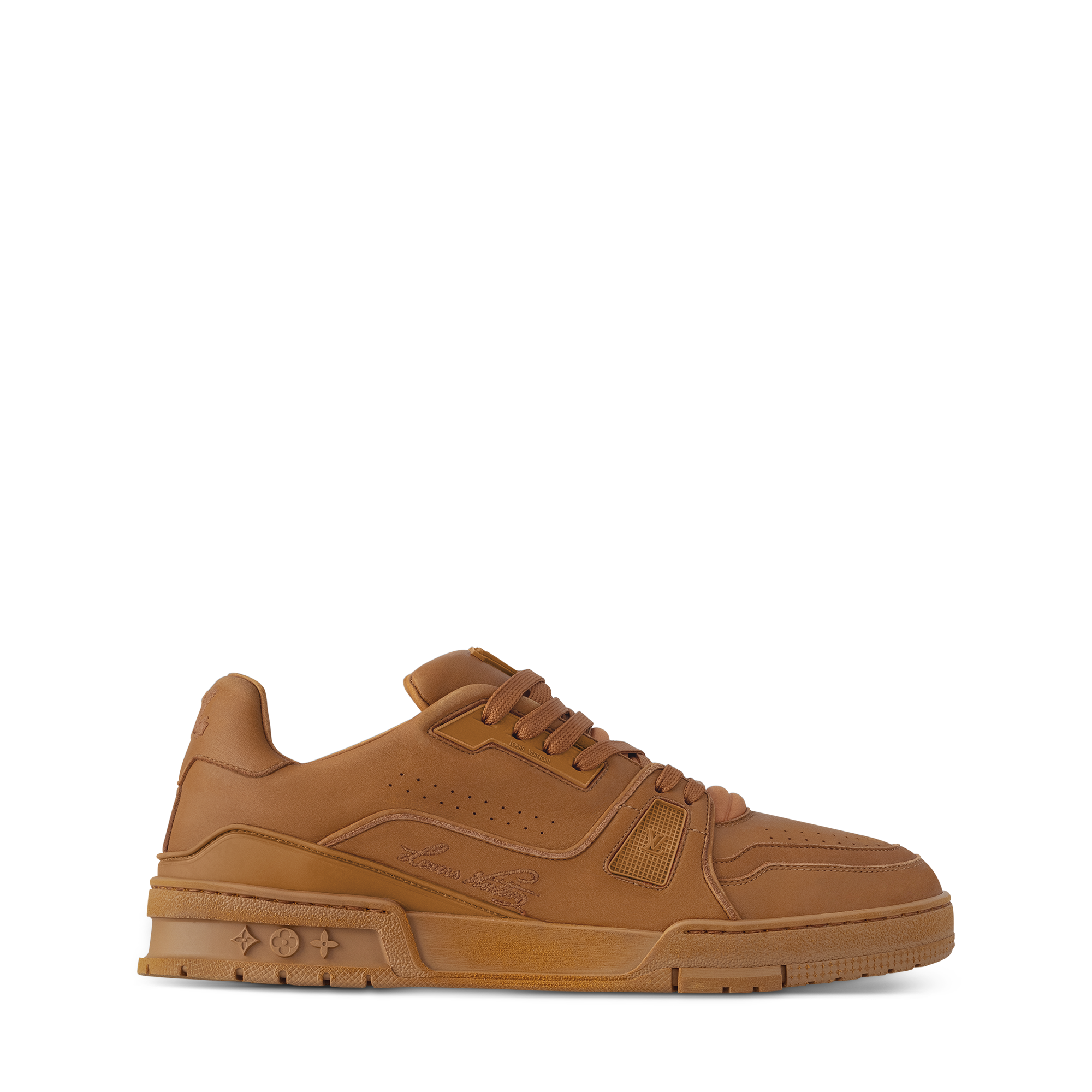 รองเท้าผ้าใบรุ่น LV Trainer Distressed  in ผู้ชาย