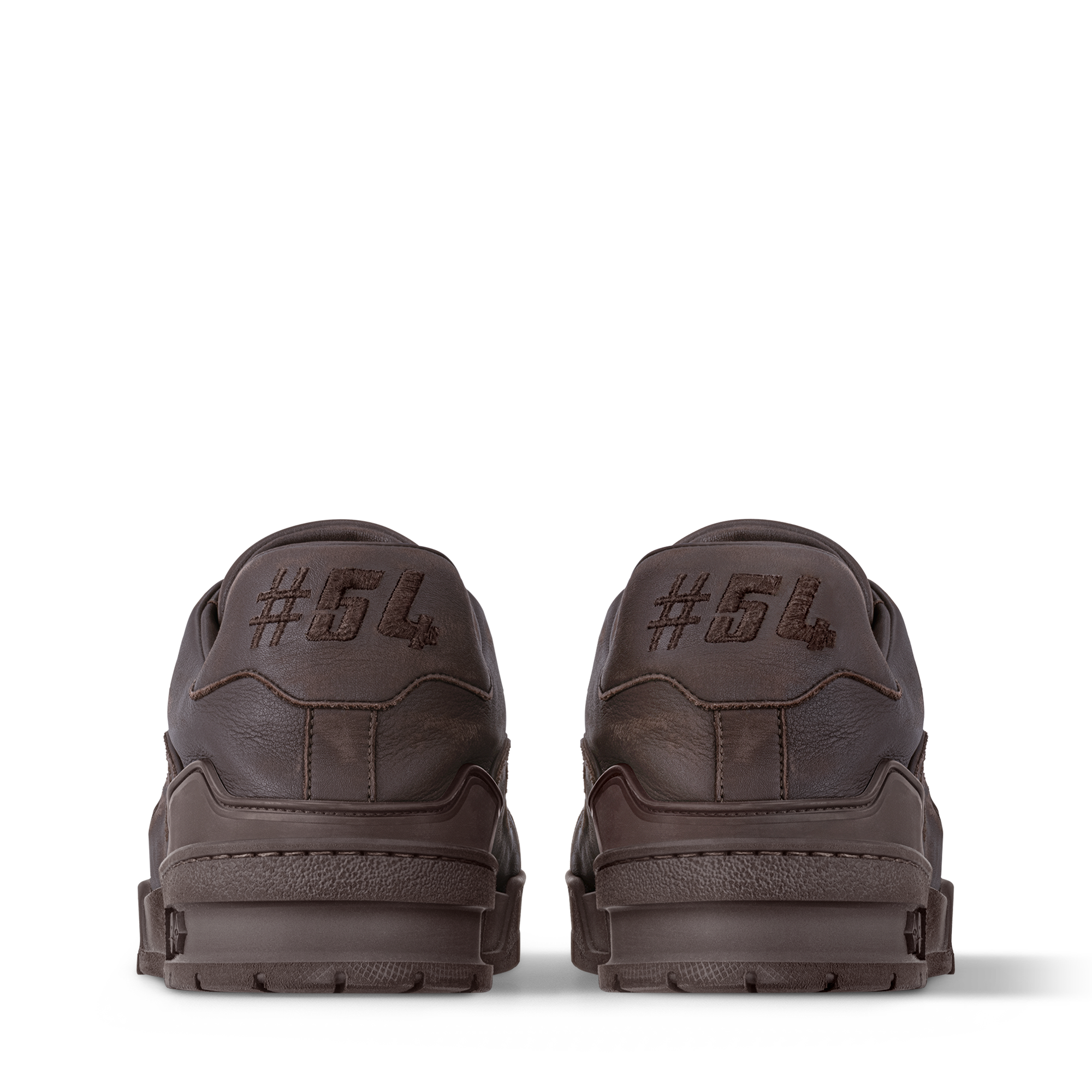 รองเท้าผ้าใบรุ่น LV Trainer Distressed  in ผู้ชาย