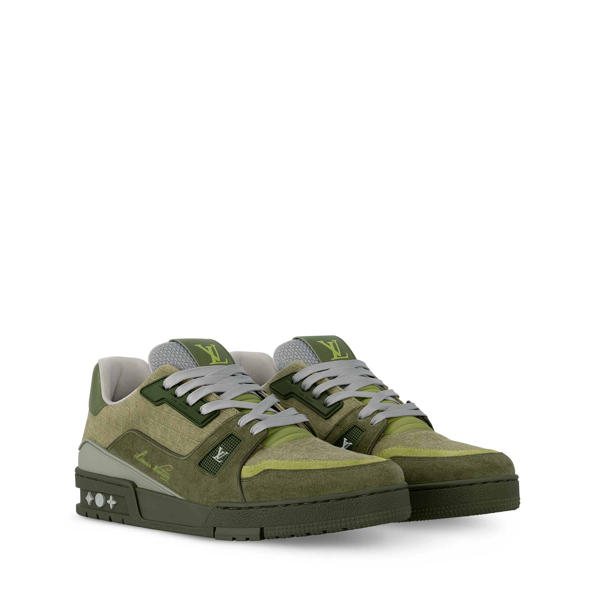 รองเท้าผ้าใบรุ่น LV Trainer Outdoor  in ผู้ชาย