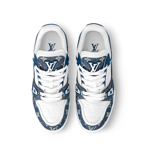 รองเท้าผ้าใบรุ่น LV Trainer in ผู้หญิง's รองเท้า รองเท้าผ้าใบสำหรับผู้หญิง collections by Louis Vuitton (การย่อ/ขยายผลิตภัณฑ์)