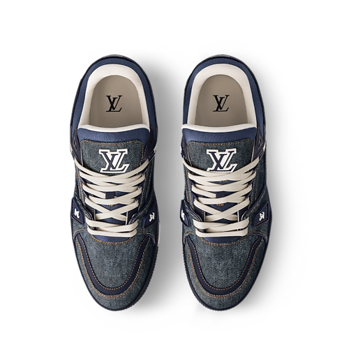 รองเท้าผ้าใบรุ่น LV Trainer in ผู้หญิง's รองเท้า รองเท้าผ้าใบสำหรับผู้หญิง collections by Louis Vuitton (การย่อ/ขยายผลิตภัณฑ์)