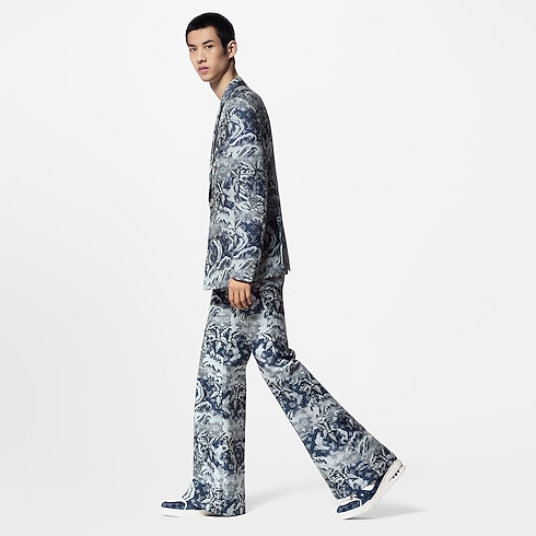 รองเท้าผ้าใบรุ่น LV Trainer in ผู้ชาย's รองเท้า รองเท้าผ้าใบสำหรับผู้ชาย collections by Louis Vuitton (การย่อ/ขยายผลิตภัณฑ์)