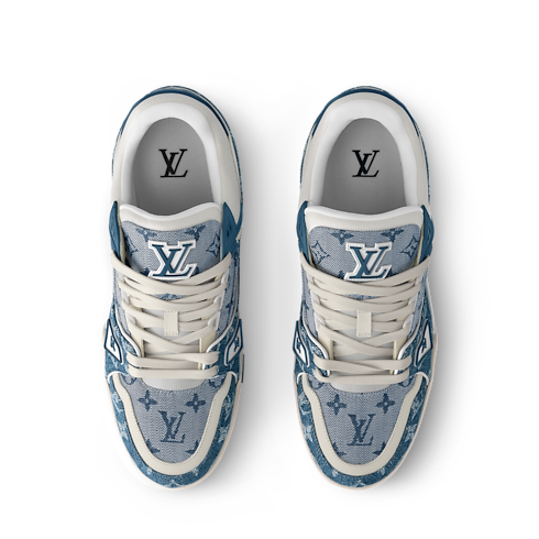 รองเท้าผ้าใบรุ่น LV Trainer in ผู้ชาย's รองเท้า รองเท้าผ้าใบสำหรับผู้ชาย collections by Louis Vuitton (การย่อ/ขยายผลิตภัณฑ์)