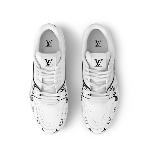 รองเท้าผ้าใบรุ่น LV Trainer in ผู้ชาย's รองเท้า รองเท้าผ้าใบสำหรับผู้ชาย collections by Louis Vuitton (การย่อ/ขยายผลิตภัณฑ์)