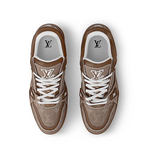 รองเท้าผ้าใบรุ่น LV Trainer in ผู้ชาย's รองเท้า รองเท้าผ้าใบสำหรับผู้ชาย collections by Louis Vuitton (การย่อ/ขยายผลิตภัณฑ์)