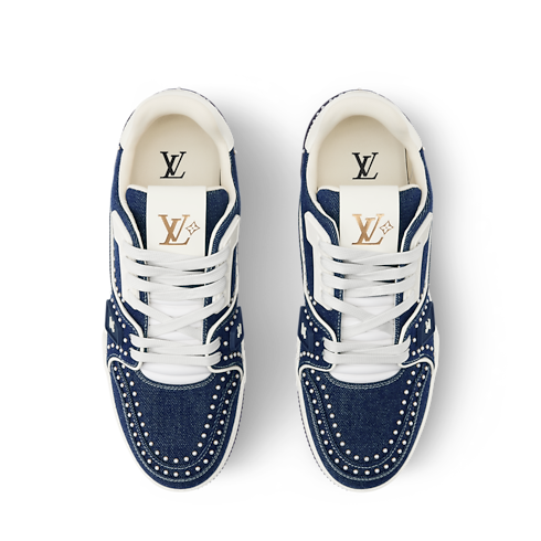 รองเท้าผ้าใบรุ่น LV Trainer in ผู้ชาย's รองเท้า รองเท้าผ้าใบสำหรับผู้ชาย collections by Louis Vuitton (การย่อ/ขยายผลิตภัณฑ์)