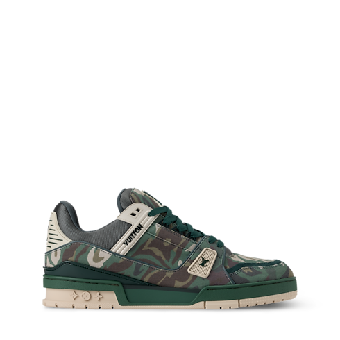 รองเท้าผ้าใบรุ่น LV Trainer in ของขวัญสำหรับเทศกาลวันหยุด's ของขวัญเทศกาลวันหยุดสำหรับสุภาพบุรุษ } collections by Louis Vuitton (การย่อ/ขยายผลิตภัณฑ์)