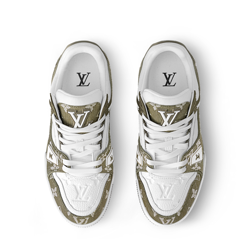 รองเท้าผ้าใบรุ่น LV Trainer in ผู้ชาย's รองเท้า รองเท้าผ้าใบสำหรับผู้ชาย collections by Louis Vuitton (การย่อ/ขยายผลิตภัณฑ์)