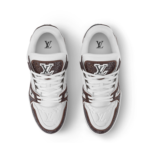 รองเท้าผ้าใบรุ่น LV Trainer in ผู้ชาย's รองเท้า รองเท้าผ้าใบสำหรับผู้ชาย collections by Louis Vuitton (การย่อ/ขยายผลิตภัณฑ์)