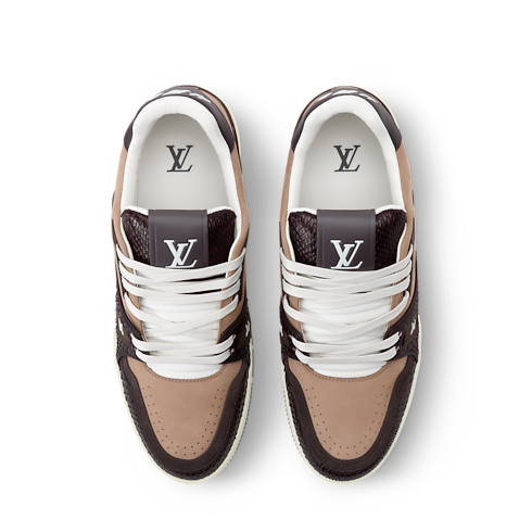 รองเท้าผ้าใบรุ่น LV Trainer in ผู้ชาย's รองเท้า รองเท้าผ้าใบสำหรับผู้ชาย collections by Louis Vuitton (การย่อ/ขยายผลิตภัณฑ์)