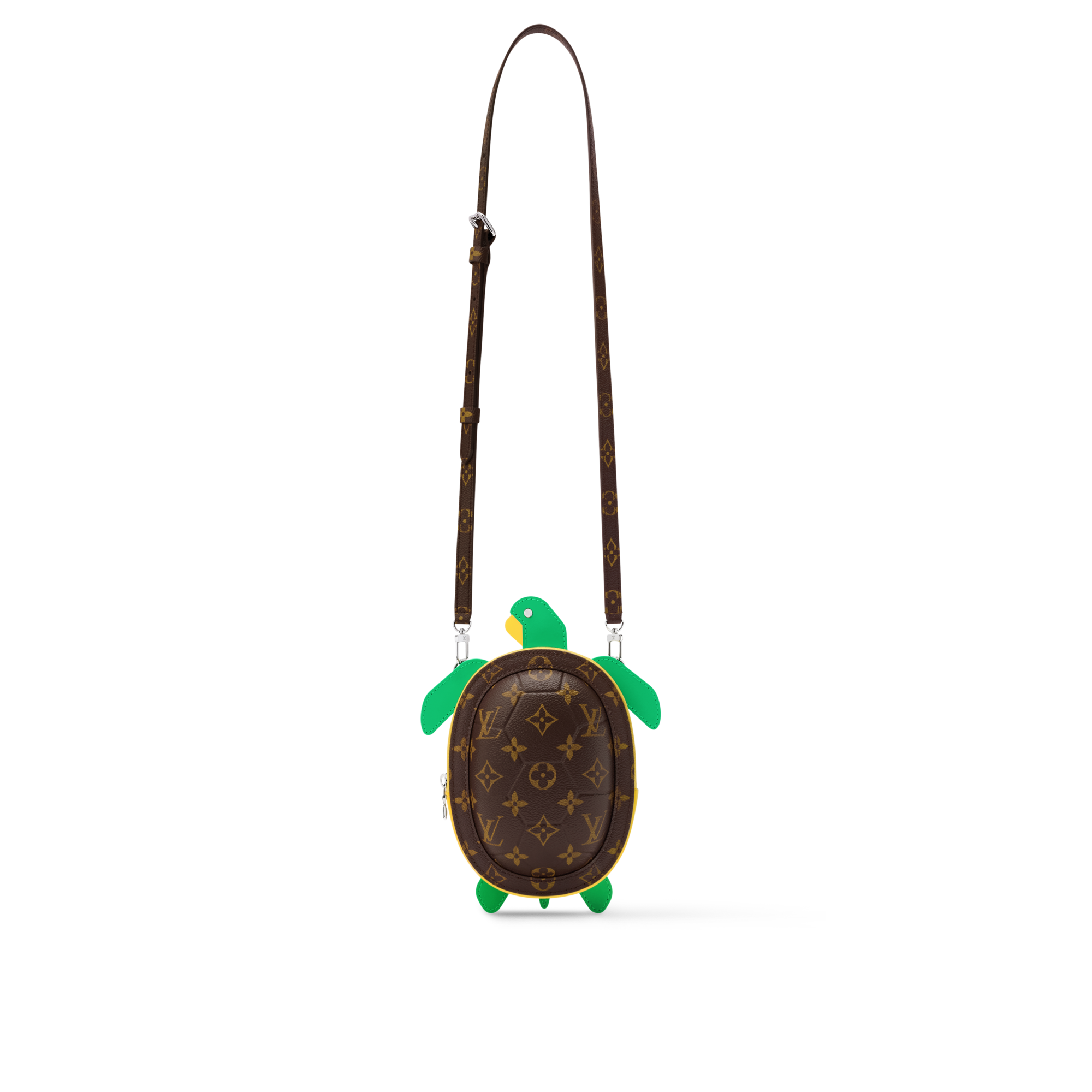 กระเป๋าสตางค์แบบสะพายรุ่น LV Turtle Monogram แคนวาสประเภทอื่น in ผู้ชาย