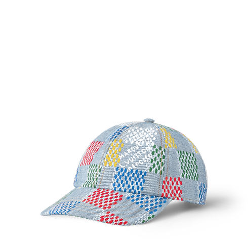 หมวกแก๊ปรุ่น LV Vers Damier . in ผู้ชาย's แอคเซสเซอรี่ หมวก หมวกบีนนี่ และถุงมือ collections by Louis Vuitton (การย่อ/ขยายผลิตภัณฑ์)