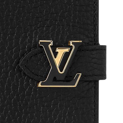 กระเป๋าสตางค์ใบเล็กรุ่น LV Vertical Capucines in ผู้หญิง's กระเป๋าสตางค์และผลิตภัณฑ์เครื่องหนังขนาดเล็ก กระเป๋าสตางค์สำหรับผู้หญิง collections by Louis Vuitton (การย่อ/ขยายผลิตภัณฑ์)