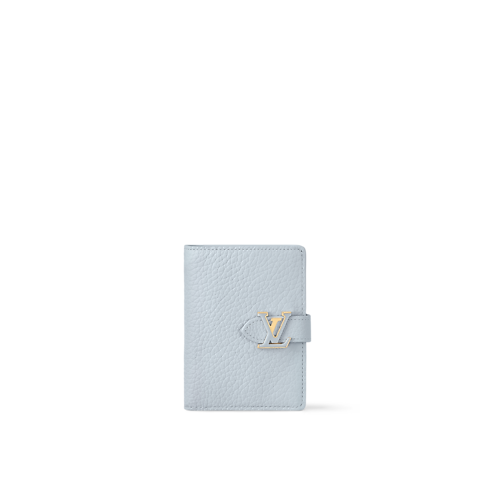 กระเป๋าสตางค์ใบเล็กรุ่น LV Vertical Capucines in ผู้หญิง's กระเป๋าสตางค์และผลิตภัณฑ์เครื่องหนังขนาดเล็ก กระเป๋าสตางค์สะพายข้างสำหรับผู้หญิง collections by Louis Vuitton (การย่อ/ขยายผลิตภัณฑ์)