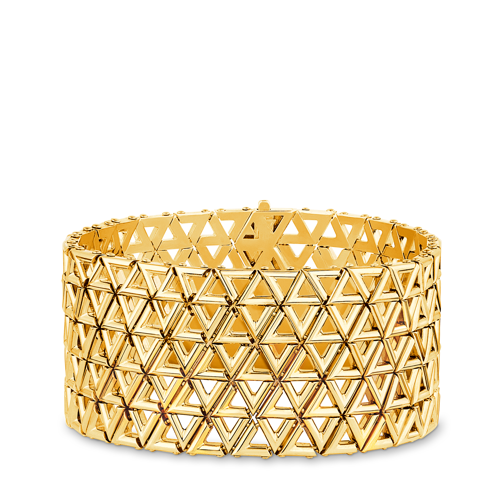 กำไลข้อมือ LV Volt Mesh, เยลโลว์โกลด์  in จิวเวลรี่