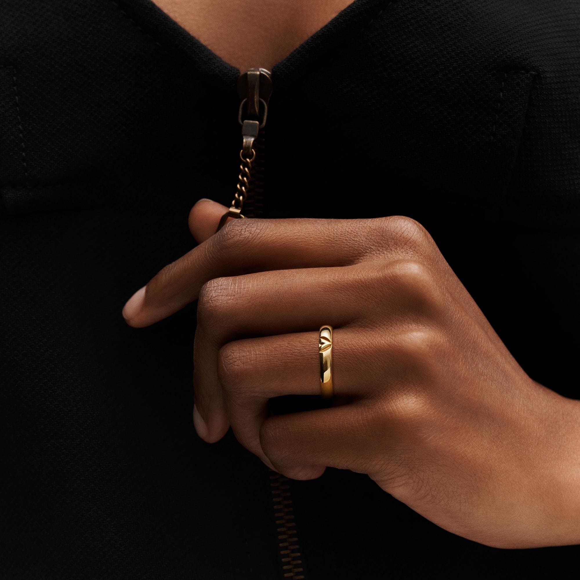 แหวนแต่งงาน LV Volt Multi, เยลโลว์โกลด์  in จิวเวลรี่