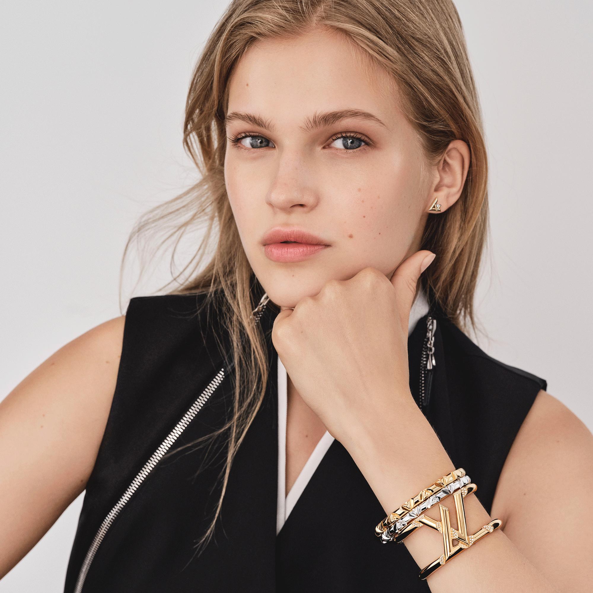 กำไลข้อมือ LV Volt, เยลโลว์โกลด์และเพชร  in จิวเวลรี่