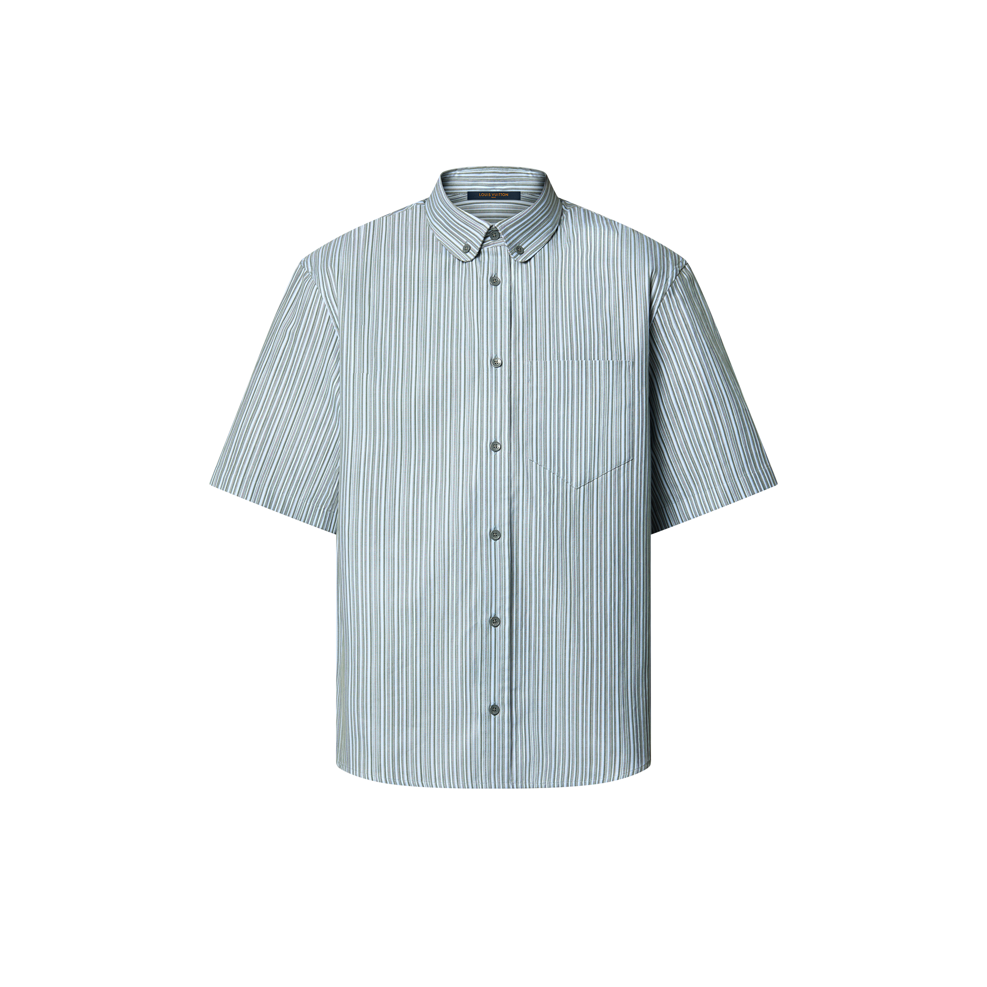 LV X Park Seo-Bo - เสื้อเชิ้ตแขนสั้นผ้าคอตตอน  in ผู้ชาย