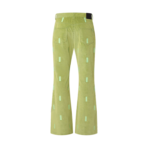 LV X Park Seo-Bo - กางเกงขาบานผ้าลูกฟูก in ผู้ชาย's เสื้อผ้า กางเกงสำหรับผู้ชาย collections by Louis Vuitton (การย่อ/ขยายผลิตภัณฑ์)