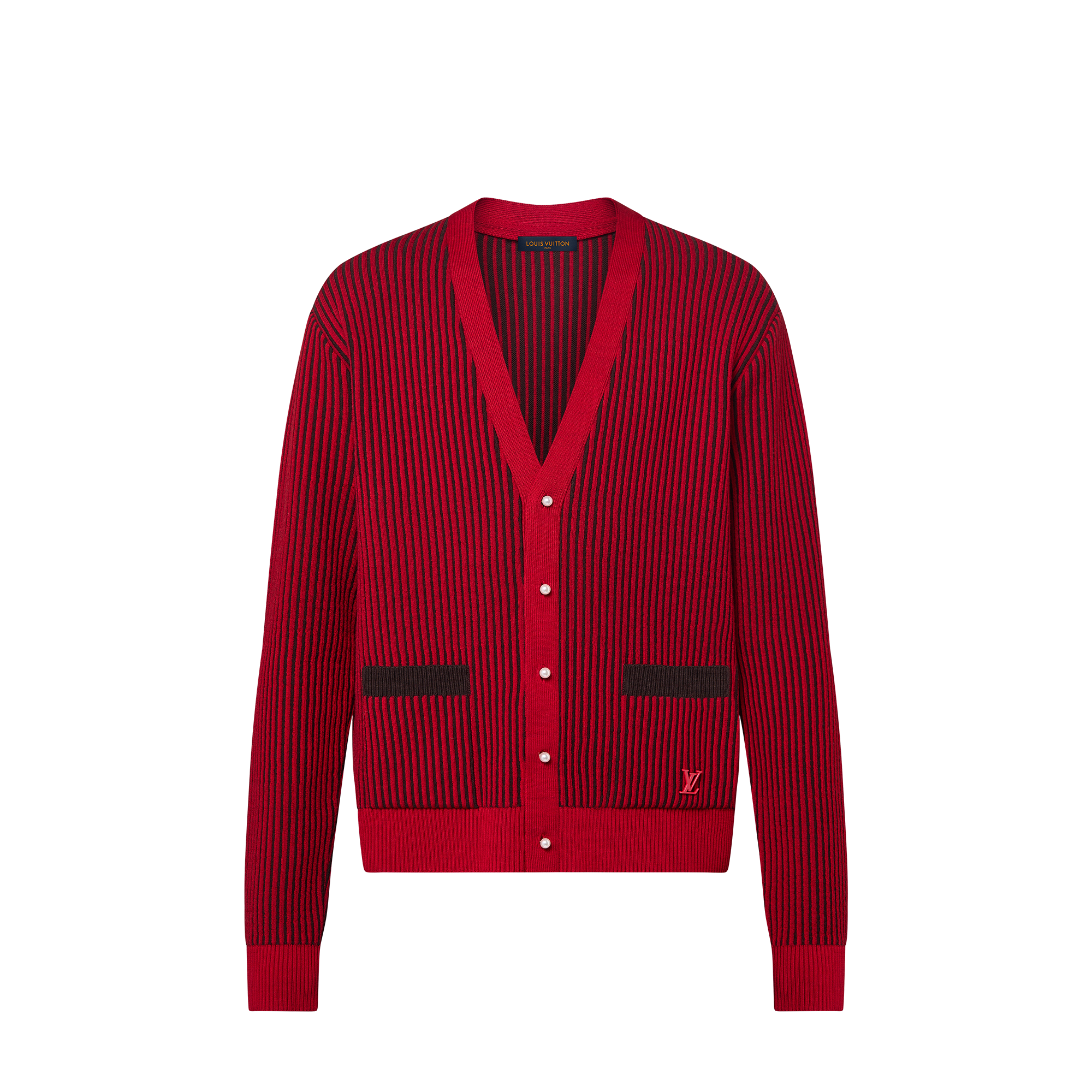 LV X Park Seo-Bo - เสื้อคาร์ดิแกนผ้าวูล  in ผู้ชาย