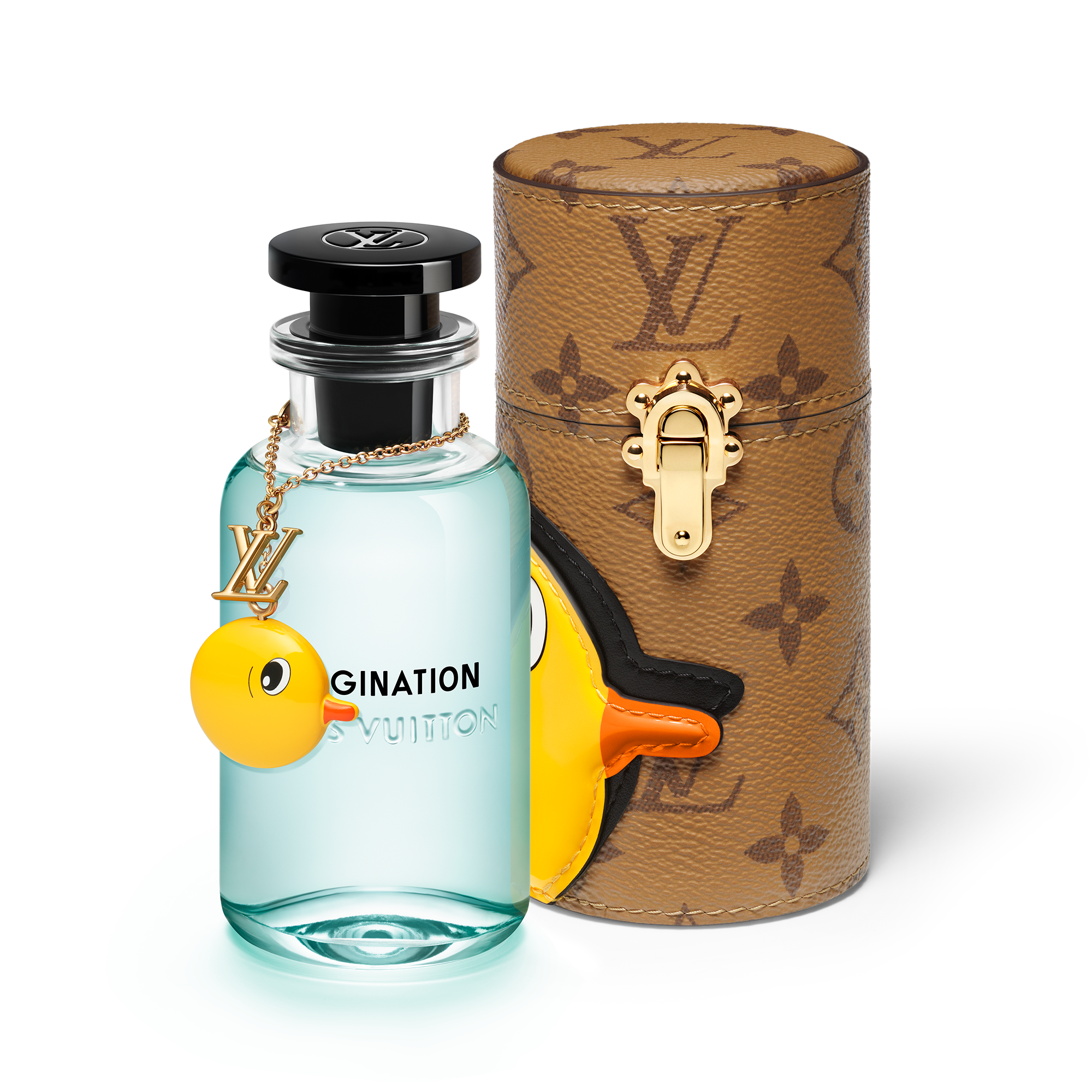 กล่องใส่น้ำหอมสำหรับเดินทาง LV x Sun Yitian ขนาด 100 มล. Monogram แคนวาสประเภทอื่น in น้ำหอมและความงาม