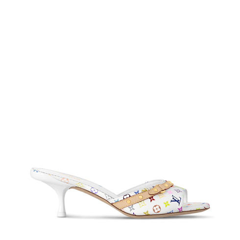 LV x TM - รองเท้าสวมเปิดส้นรุ่น 6AM in ผู้หญิง's รองเท้า รองเท้าสวมเปิดส้นสำหรับผู้หญิง collections by Louis Vuitton (การย่อ/ขยายผลิตภัณฑ์)