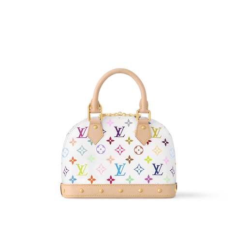 LV x TM - กระเป๋ารุ่น Alma BB Monogram แคนวาสประเภทอื่น in กระเป๋าและผลิตภัณฑ์เครื่องหนังขนาดเล็ก's สำหรับผู้หญิง ไอคอนิก collections by Louis Vuitton (การย่อ/ขยายผลิตภัณฑ์)