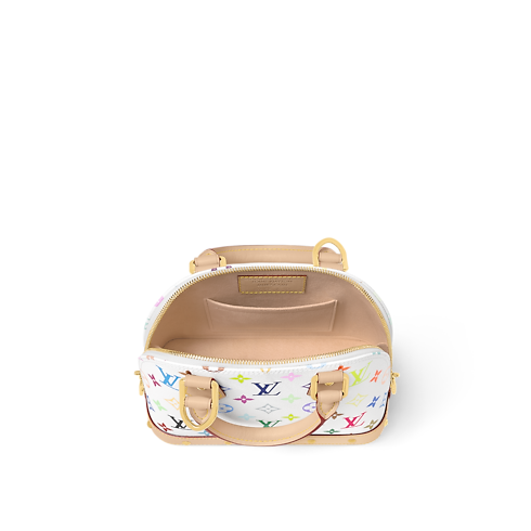 LV x TM - กระเป๋ารุ่น Alma BB Monogram แคนวาสประเภทอื่น in กระเป๋าและผลิตภัณฑ์เครื่องหนังขนาดเล็ก's สำหรับผู้หญิง ไอคอนิก collections by Louis Vuitton (การย่อ/ขยายผลิตภัณฑ์)