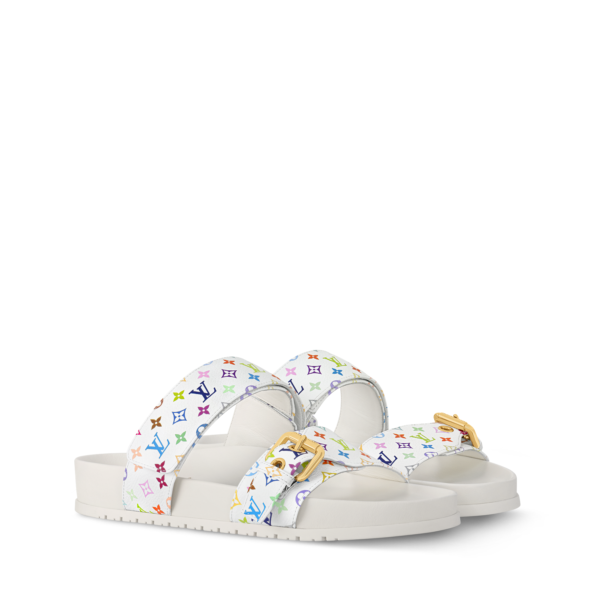 LV x TM - รองเท้าสวมเปิดส้นแบนรุ่น Bom Dia Comfort  in ผู้หญิง