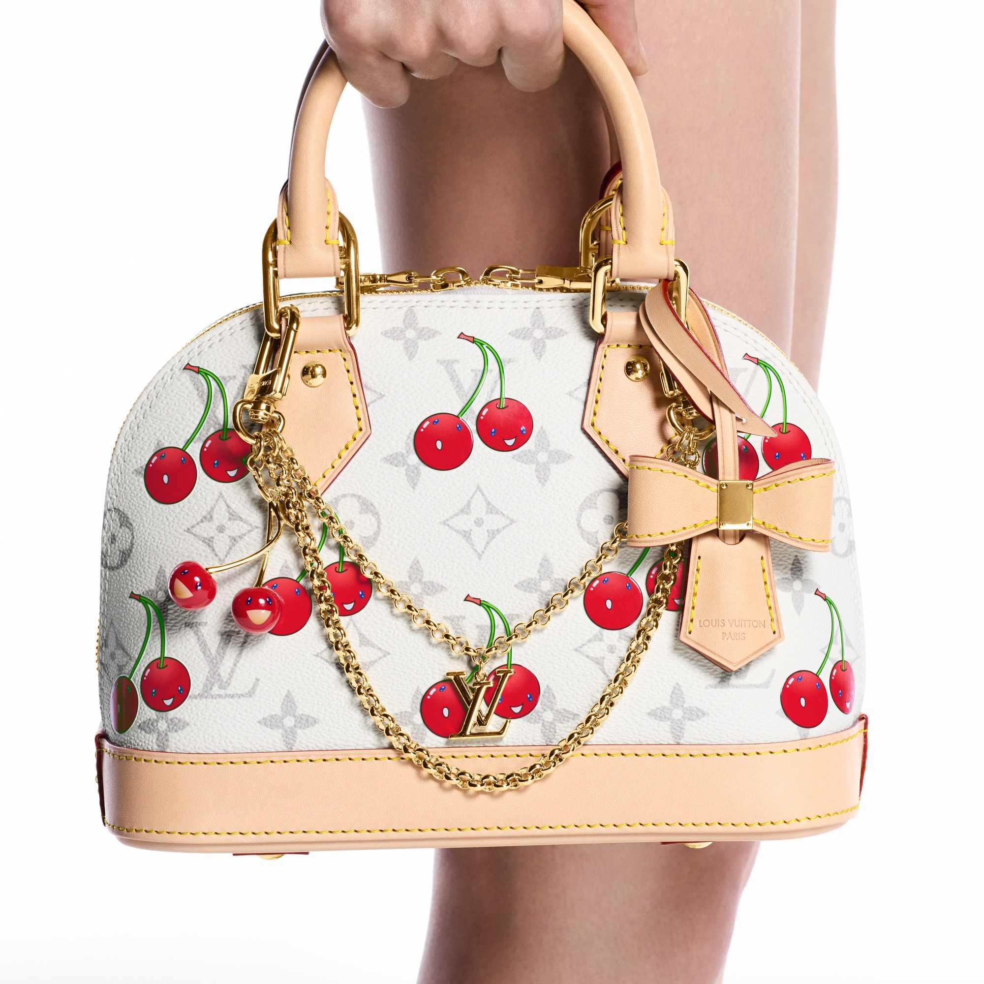 LV x TM - ชาร์มห้อยกระเป๋าสายโซ่รุ่น Cerise . in ผู้หญิง