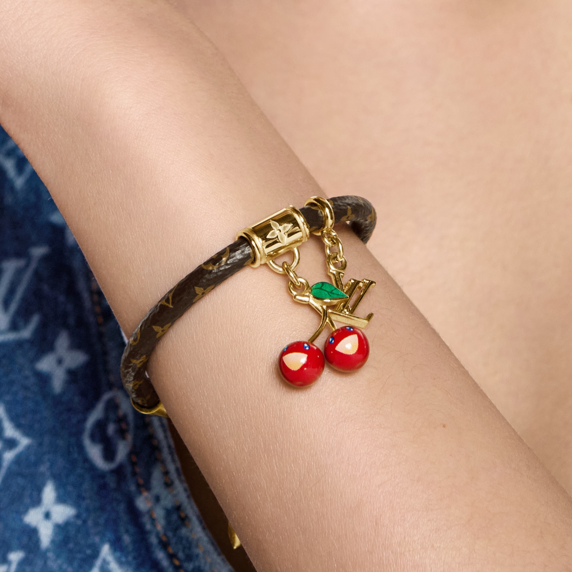 LV x TM - กำไลข้อมือ Monogram Cerise  in ผู้หญิง