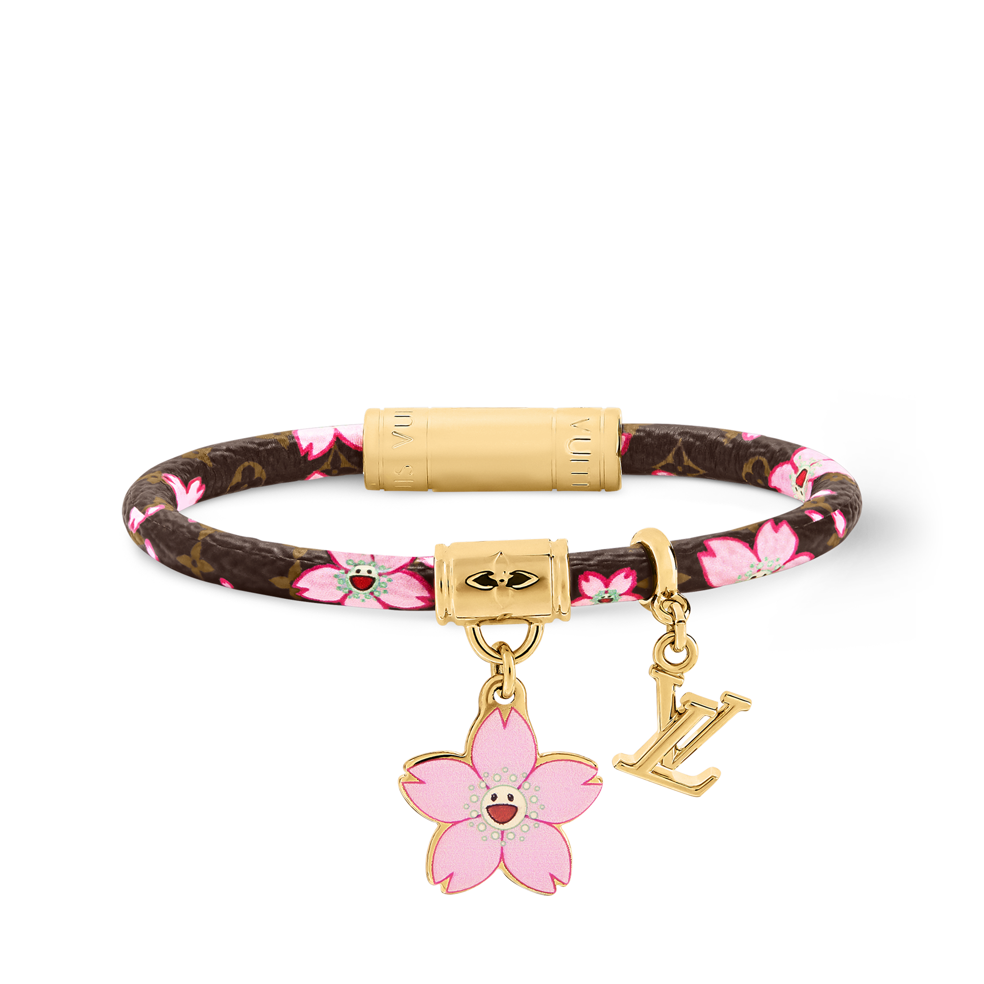 LV x TM - กำไลข้อมือ Cherry Blossom หนังประเภทอื่น in ผู้หญิง
