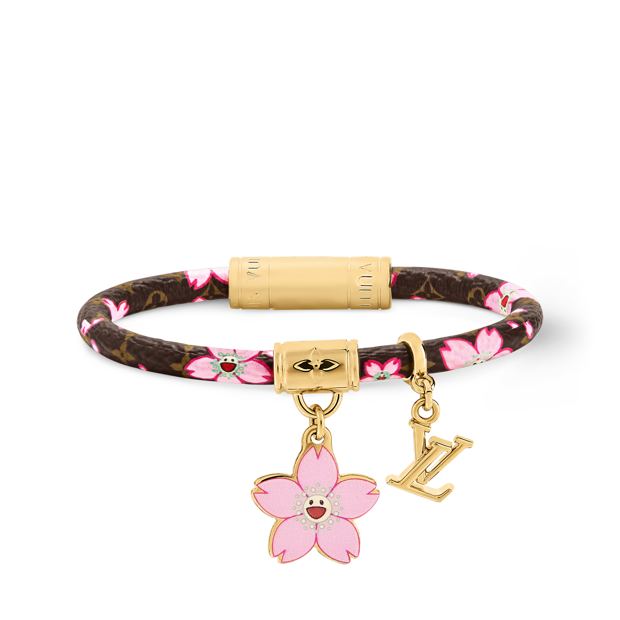 LV x TM - กำไลข้อมือ Cherry Blossom หนังประเภทอื่น in ผู้หญิง