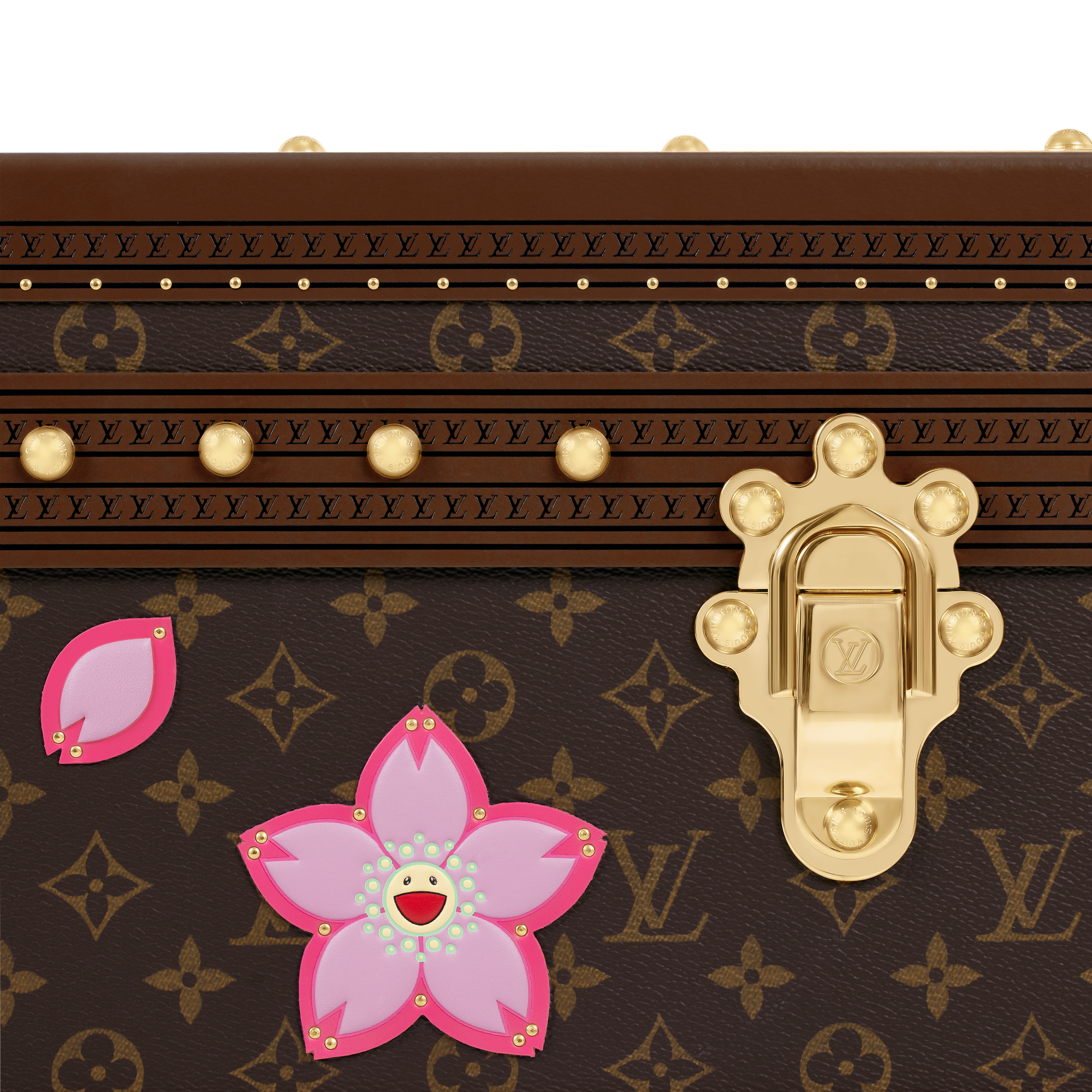 LV x TM - ทรังก์รุ่น Courrier Lozine 110 Monogram แคนวาสประเภทอื่น in ทรังก์ การเดินทาง และ บ้าน