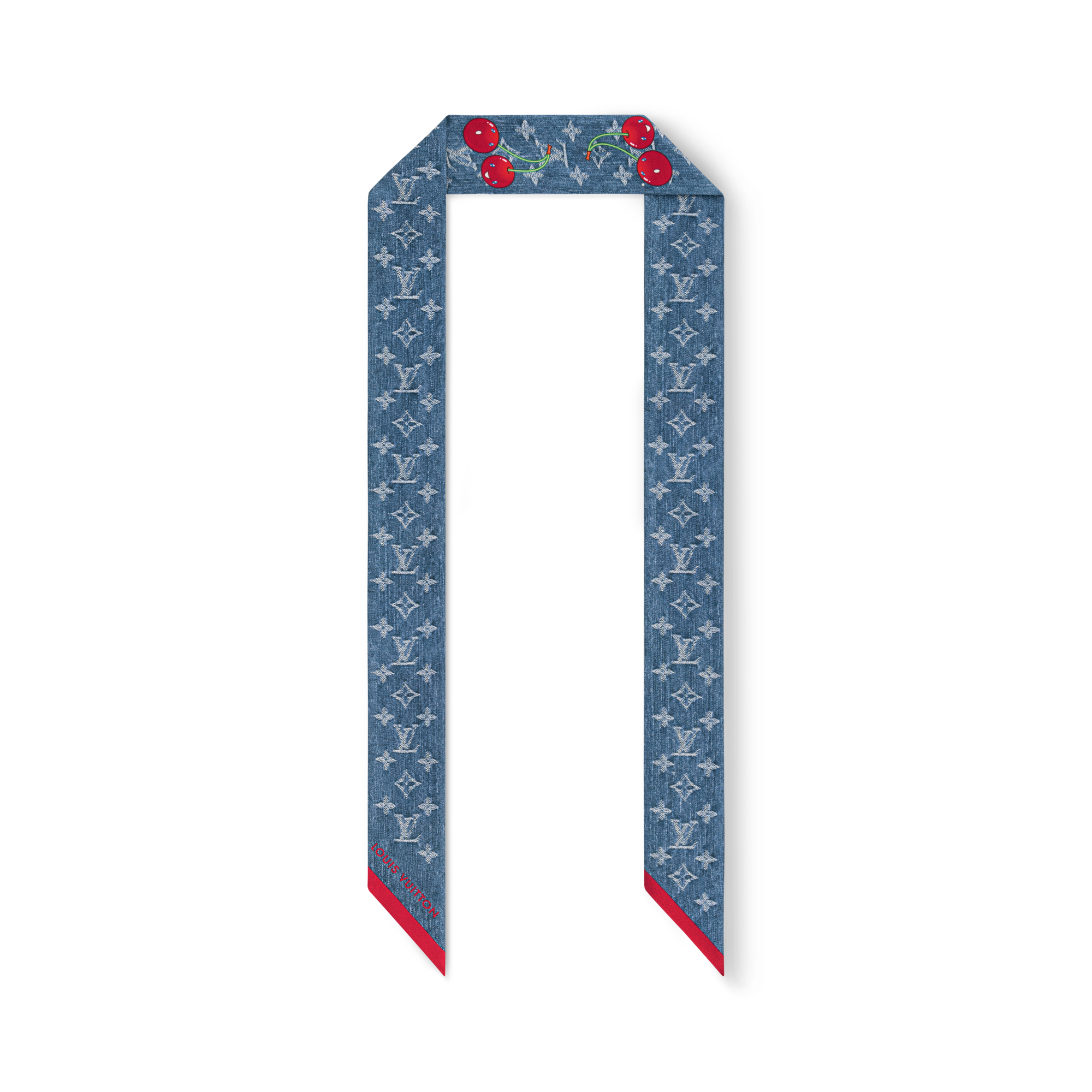 LV x TM - ผ้า Bandeau รุ่น Denim Cerise . in ผู้หญิง