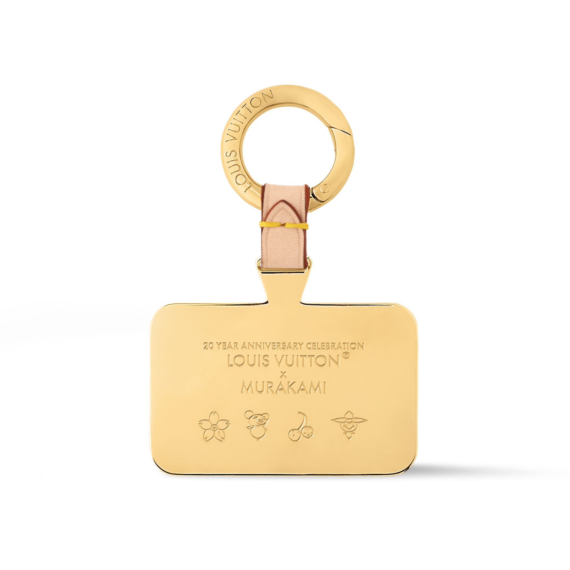 LV x TM - สายคล้องโทรศัพท์รุ่น Denim Cerise . in ผู้หญิง