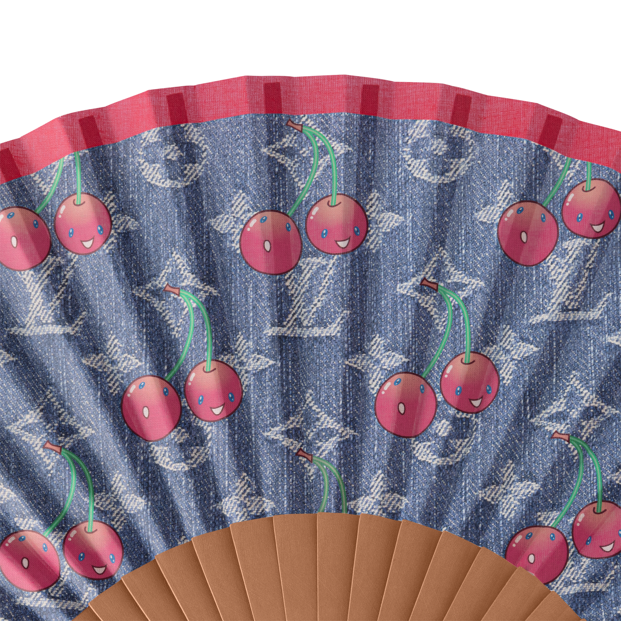 LV x TM - พัดรุ่น Cherry  in ทรังก์ การเดินทาง และ บ้าน