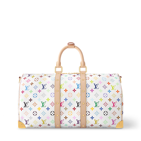 LV x TM - กระเป๋ารุ่น Keepall Bandoulière 45 back view