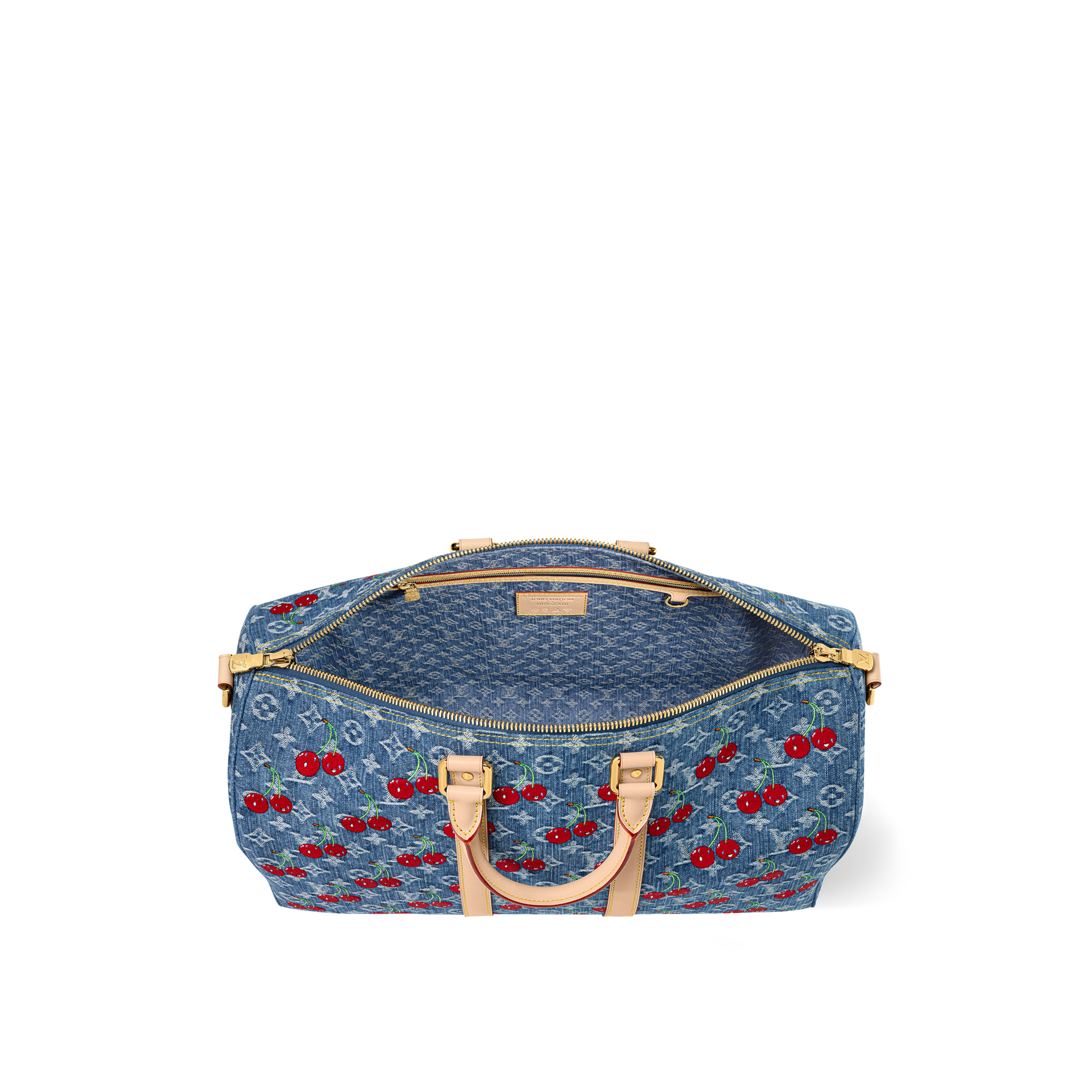 LV x TM - กระเป๋ารุ่น Keepall Bandoulière 45 Monogram เดนิม in ผู้หญิง