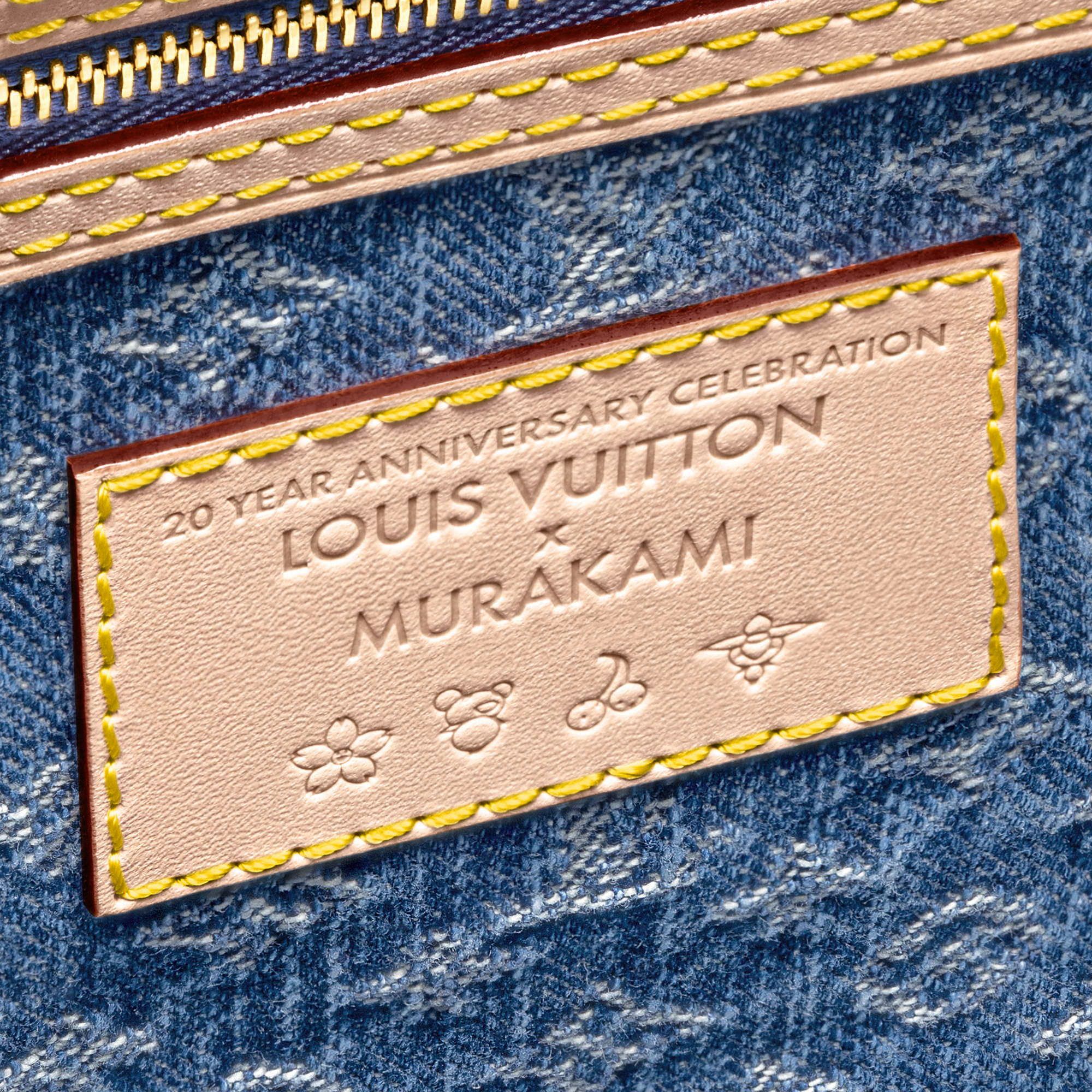 LV x TM - กระเป๋ารุ่น Keepall Bandoulière 45 Monogram เดนิม in ผู้หญิง