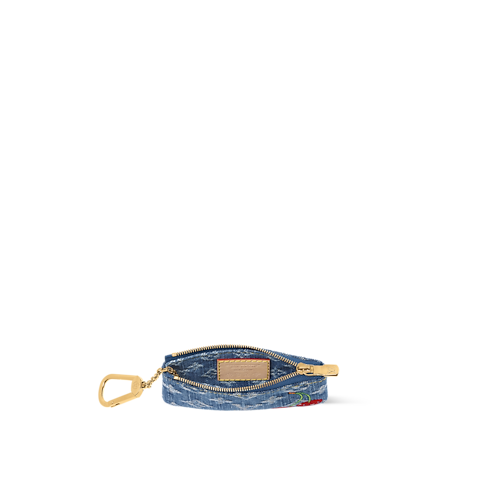 LV x TM - กระเป๋าใส่กุญแจ Monogram เดนิม in ผู้หญิง's กระเป๋าสตางค์และผลิตภัณฑ์เครื่องหนังขนาดเล็ก ใหม่ล่าสุด collections by Louis Vuitton (การย่อ/ขยายผลิตภัณฑ์)