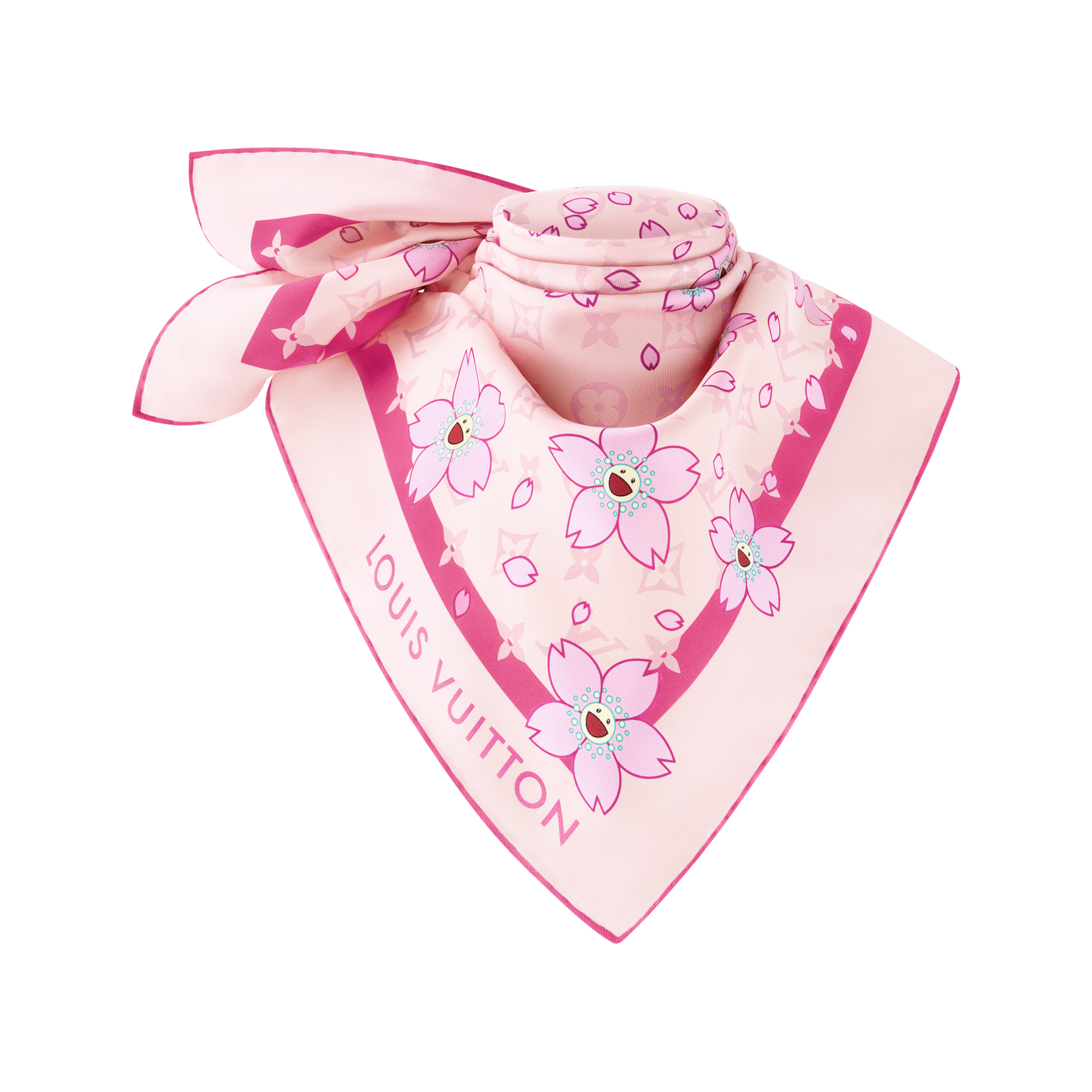 LV x TM - ผ้า Square รุ่น Monogram Cherry Blossom 70 . in ผู้หญิง